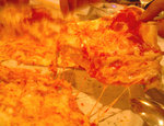 バッフォ 桜海老のピザ