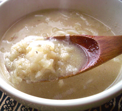 蓮根味噌スープ2