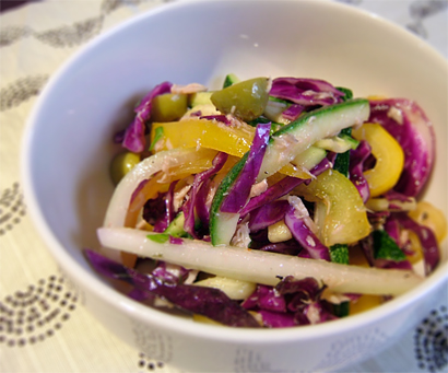 ツナと彩り野菜のサラダ