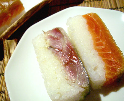 鯖サーモン寿司