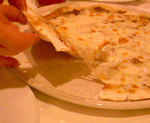 バッフォ ポルチーニのピザ